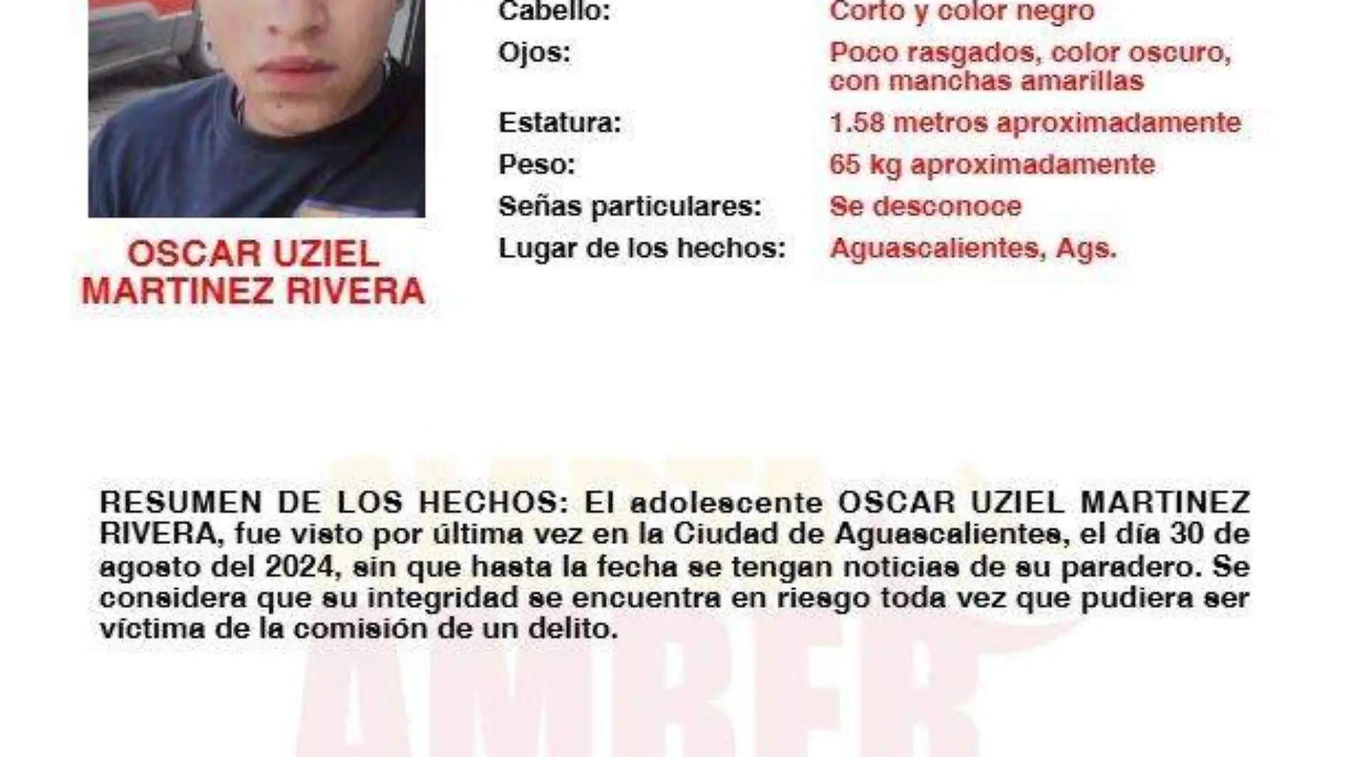 Alerta Amber